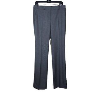 NWT Ann Taylor Ann Fit Gray Trouser Pants 6x36 Tall Long Legs Tailored Office